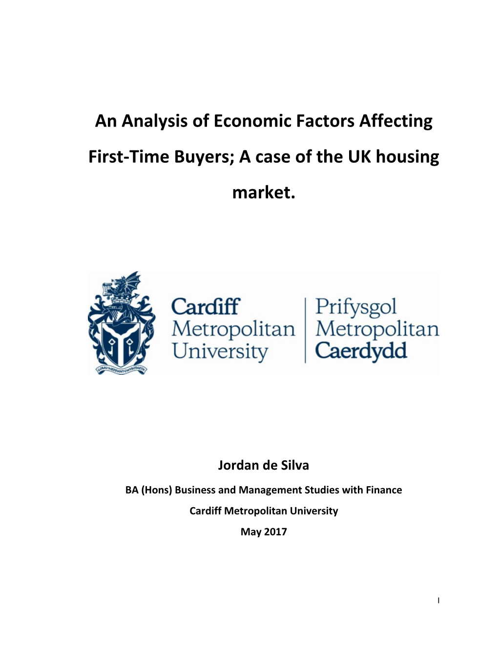 A Case of the UK Housing Market