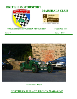 British Motorsports Marshals Club