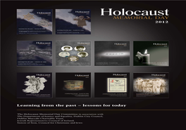 Download Holocaust Memorial Day Booklet 2012