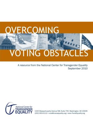 Overcoming Voting Obstacles