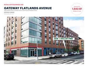 GATEWAY FLATLANDS AVENUE 1,842 SF 12442 Flatlands Avenue