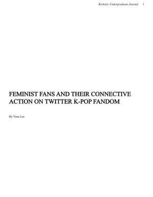 Feminist Fans and Their Connective Action on Twitter K-Pop Fandom
