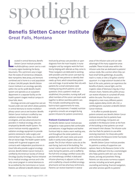 Benefis Sletten Cancer Institute Great Falls, Montana