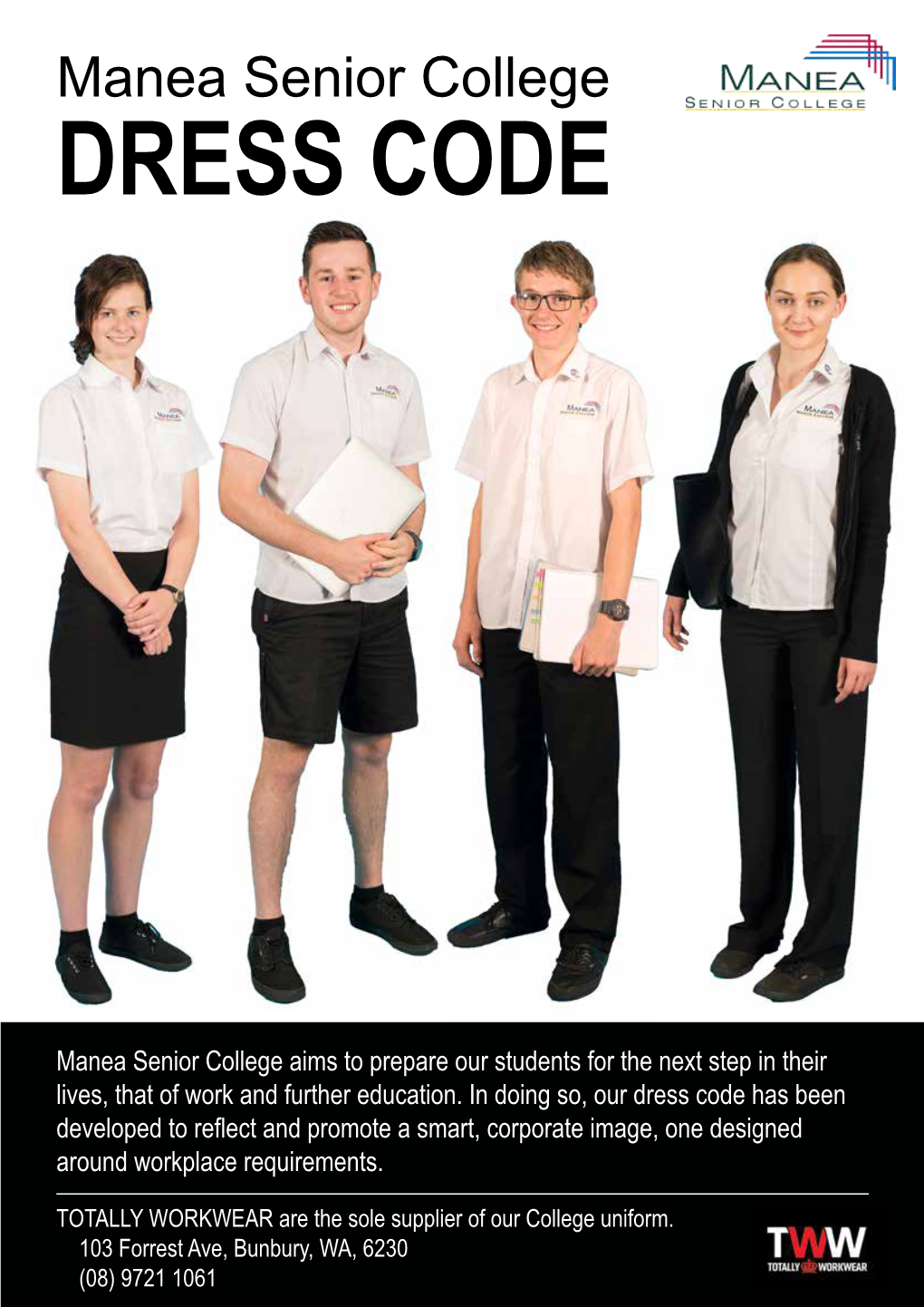 Manea Senior College DRESS CODE