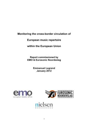 Monitoring the Cross-Border Circulation of European Music Repertoire