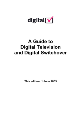 Digital Television: Moving Towards