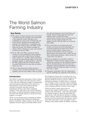 The World Salmon Farming Industry
