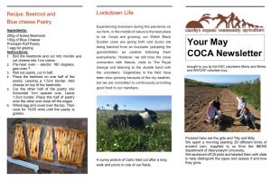 May COCA NEWSLETTER 2020
