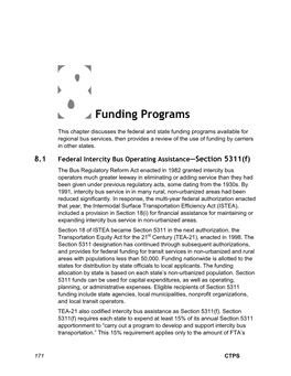 8.4 Peer Review of Regional Bus Funding Programs