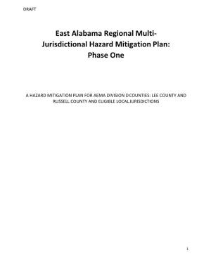 Jurisdictional Hazard Mitigation Plan: Phase One