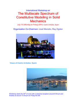 The Multiscale Spectrum of Constitutive Modeling in Solid Mechanics