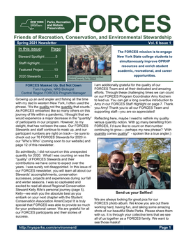 FORCES Friends of Recreation, Conservation, and Environmental Stewardship