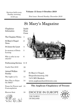 St Mary's Magazine