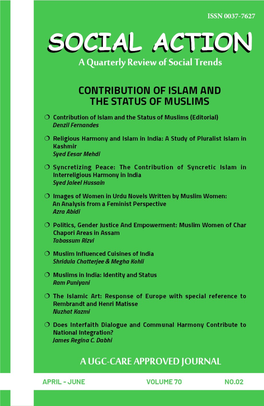 Contribution of Islam and the Status of Muslims