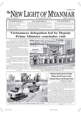 Vietnamese Delegation Led by Deputy Prime Minister Concludes Visit