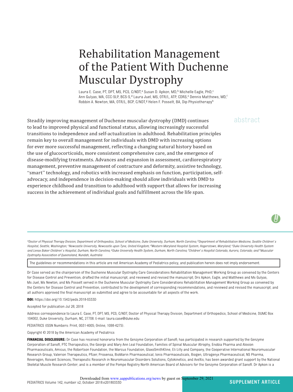 Rehabilitation Management Of The Patient With Duchenne Muscular Dystrophy Laura E Docslib 6245