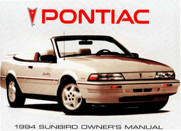 1994 Pontiac Sunbird