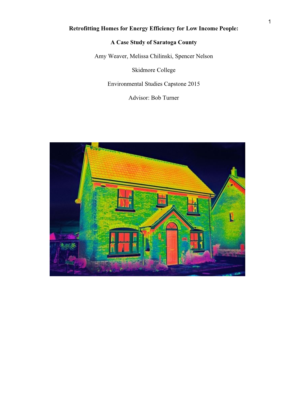 Retrofitting Homes for Energy Efficiency for Low Income People