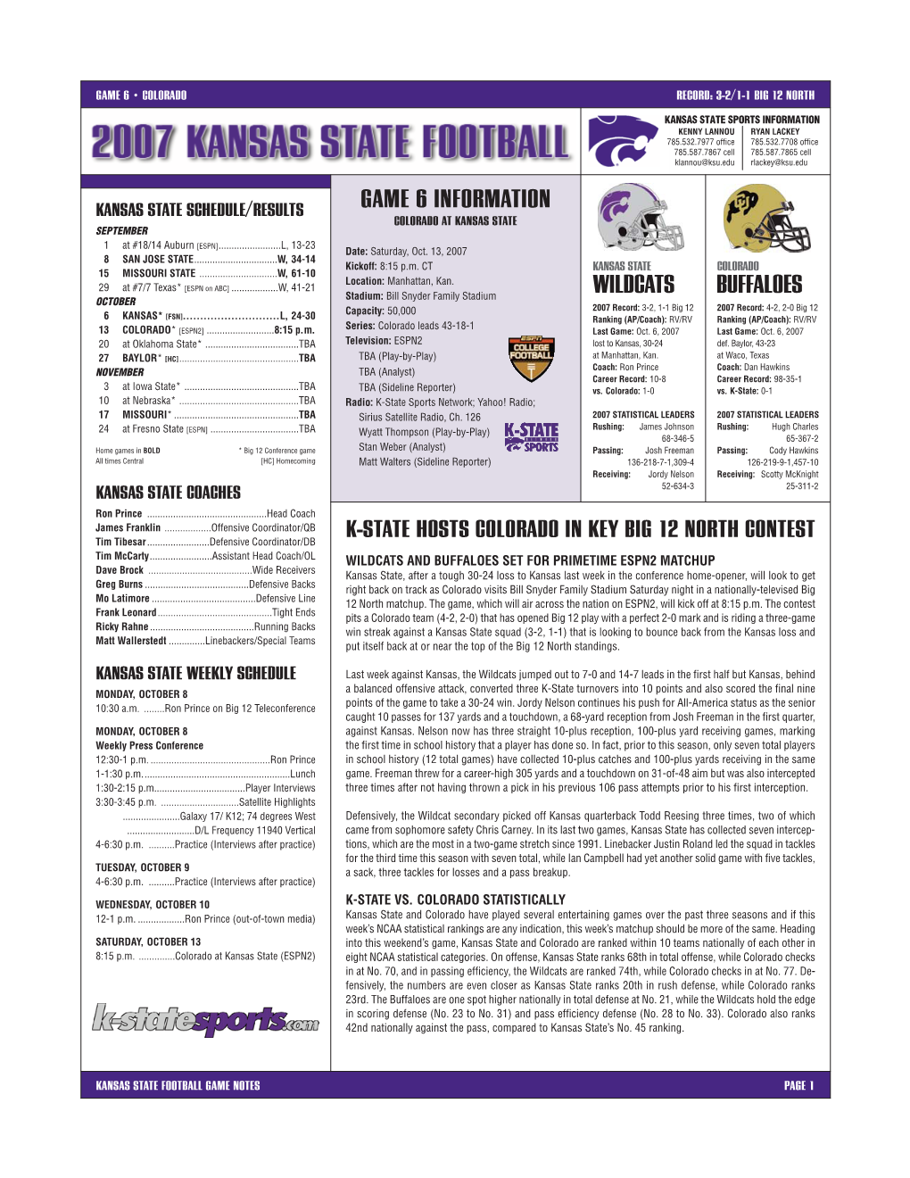 Game 6 Vs Colorado:Layout 1.Qxd