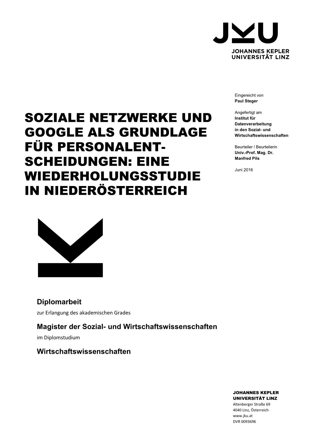 Soziale Netzwerke Und Google Als Grundlage Für Personalentscheidungen