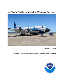 A Pilot's Guide to Aviation Weather Services