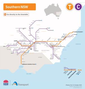NSW Trainlink Regional Train and Coach Services Connect More Than 365 Destinations in NSW, ACT, Victoria and Queensland