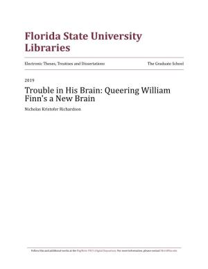 Queering William Finn's a New Brain