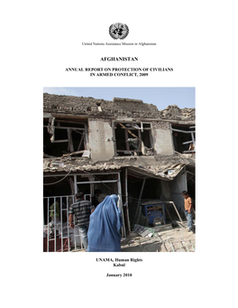 Afghanistan Annual Report on Protection of Civilians in Armed Conflict, 2009