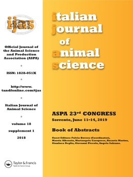 Italian Journal Animal Science