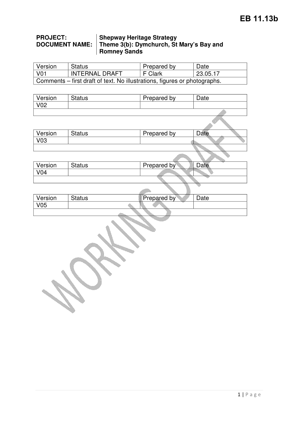 3B Dymchurch St Mary's Bay and Romney Sands V01 DRAFT