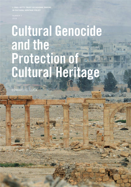 Cultural Genocide and the Protection of Cultural Heritage