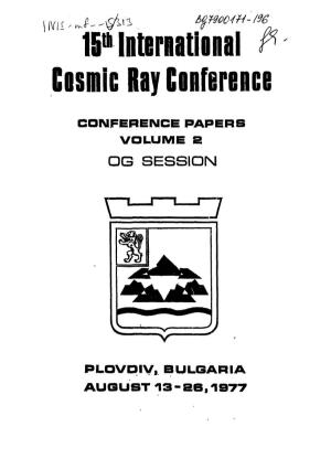IS* International Cosmic Ray Conference