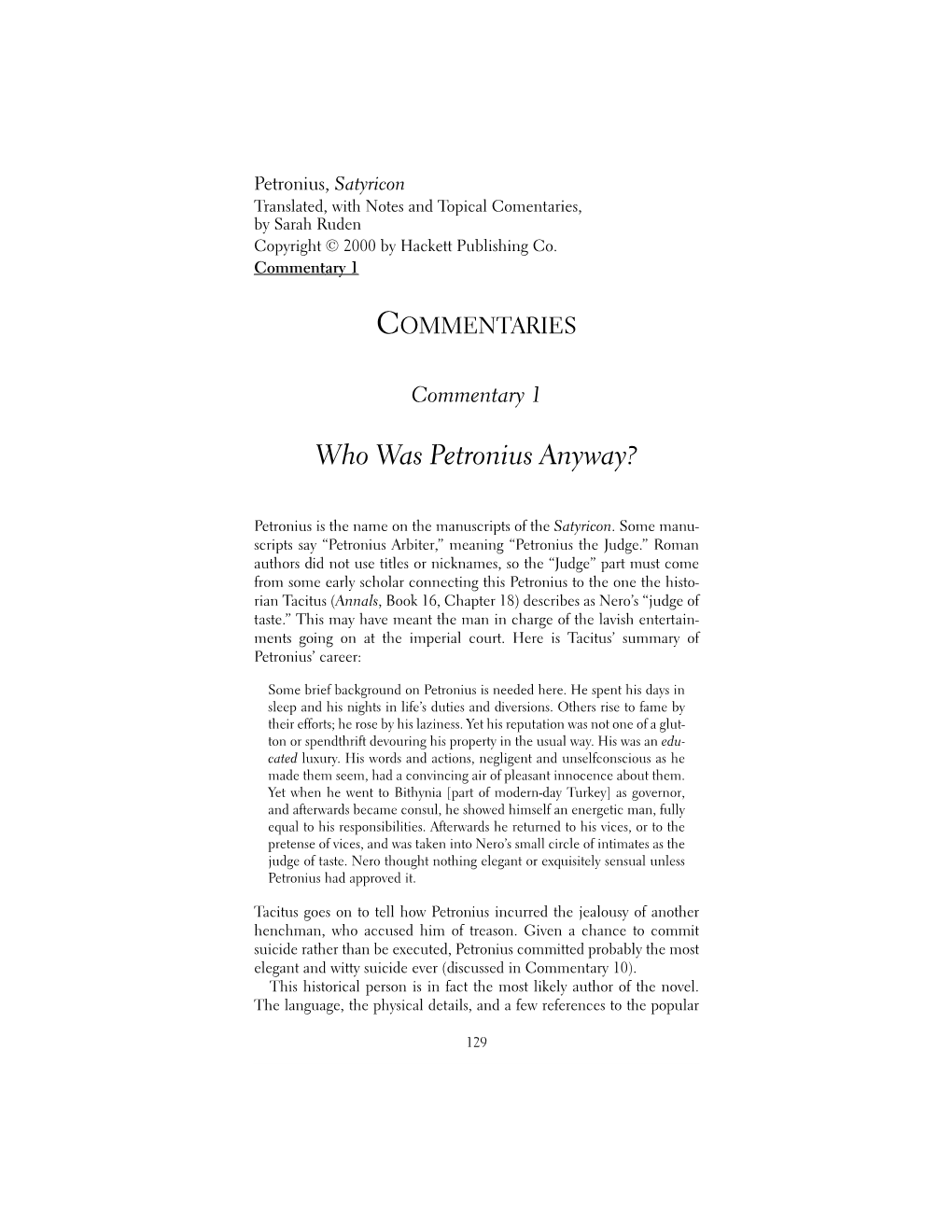 Petronius Download-Rev