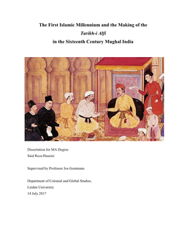 The First Islamic Millennium and the Making of the Tarikh-I Alfi in the Sixteenth Century Mughal India