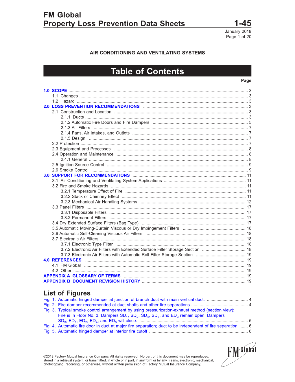 Data Sheets 1-45 January 2018 Page 1 of 20