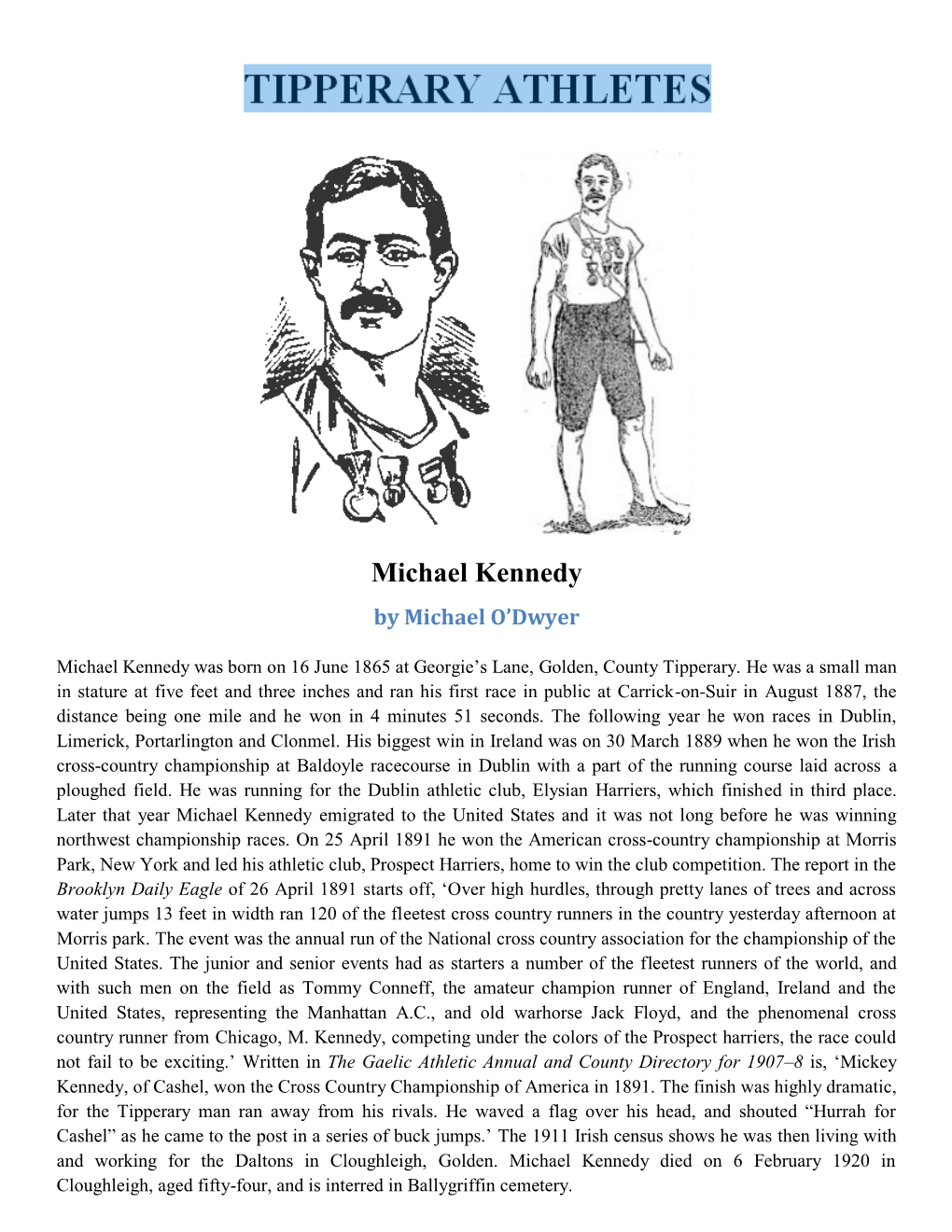 Michael Kennedy by Michael O’Dwyer