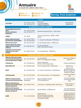 Annuaire Du Guide Des Aidants