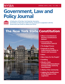 Government, Law and Policy Journal