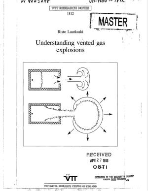 Understanding Vented Gas Explosions