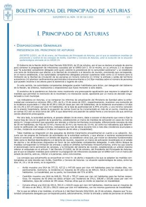 Avilés, Castrillón Y Corvera De Asturias, Ante La Evolución De La Situación Epidemiológica Derivada De La COVID-19