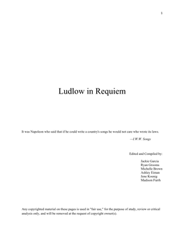 Ludlow in Requiem