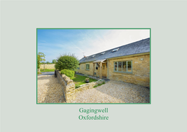 Gagingwell Oxfordshire