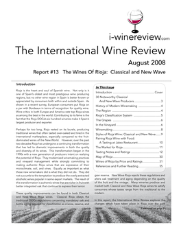 Wine Reports