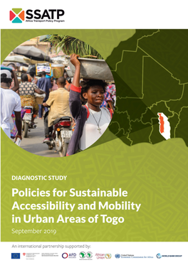Policies for Sustainable Mobility and Accessibility in Urban Areas of Togo