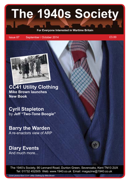 CC41 Utility Clothing Mike Brown Launches New Book