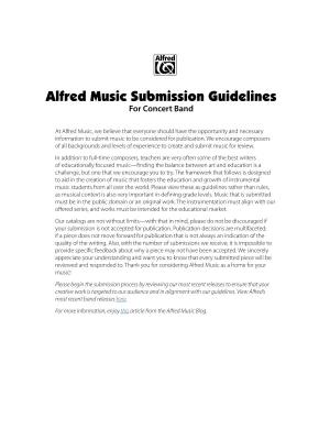 Alfred Music Submission Guidelines for Concert Band