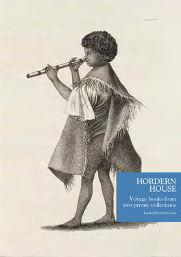 HORDERN HOUSE Voyage Books from Two Private Collections Books@Hordern.Com 1