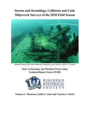 Shipwreck Surveys of the 2018 Field Season