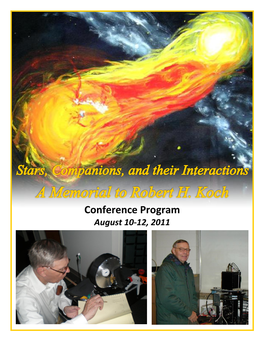 Conference Program August 10-12, 2011