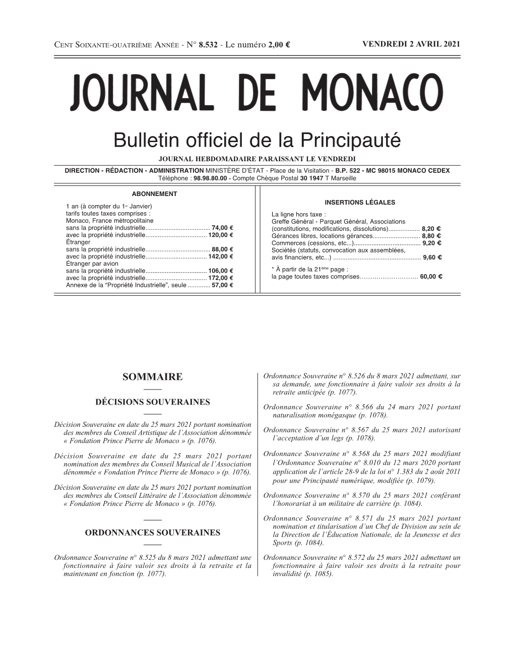 Visualiser Le Journal Au Format PDF 1,82 MB